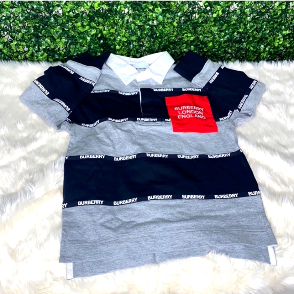 NWT Burberry Boys Polo Allbie